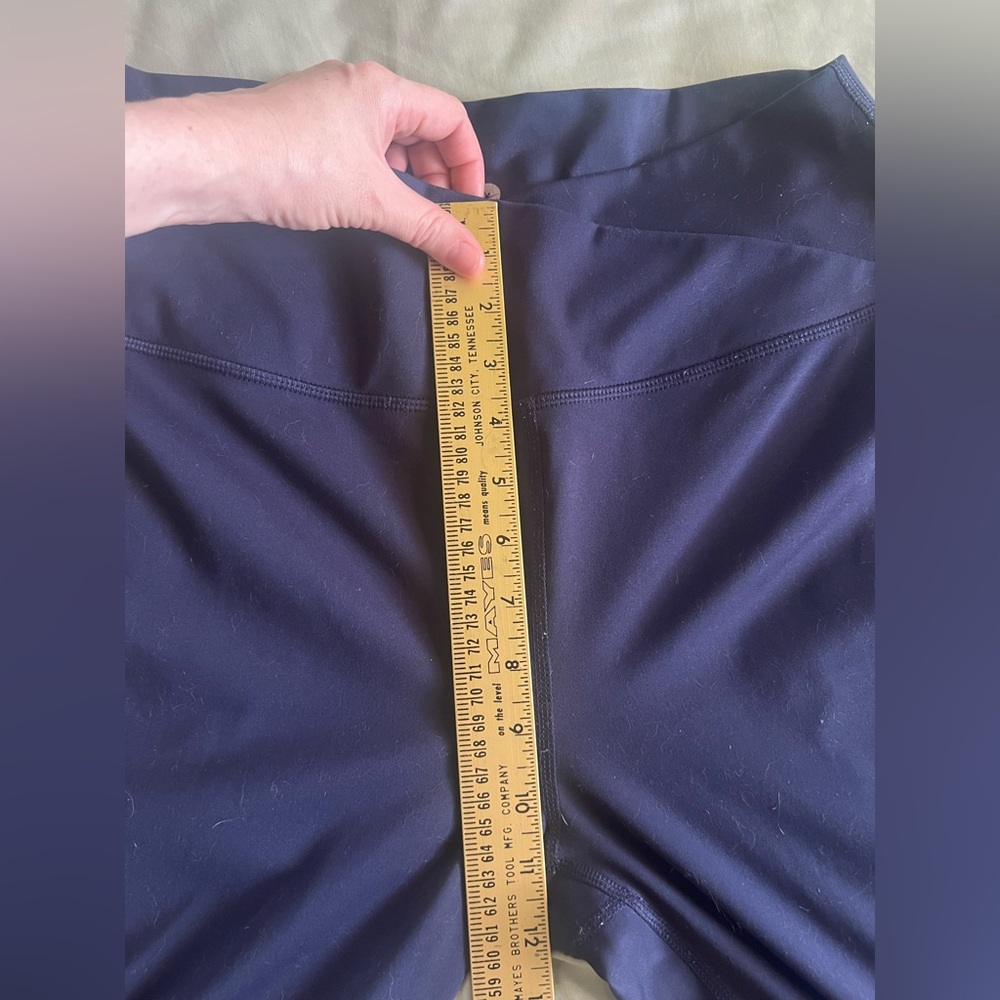 Navy Flared XL Leggings - Picture 8 of 9